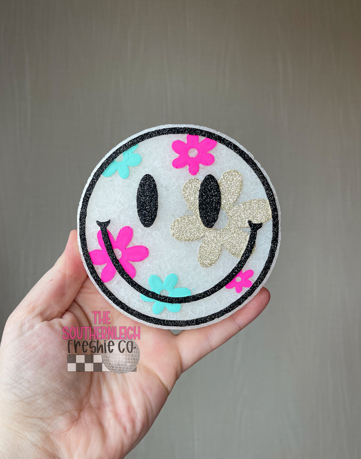 Floral Happy Face