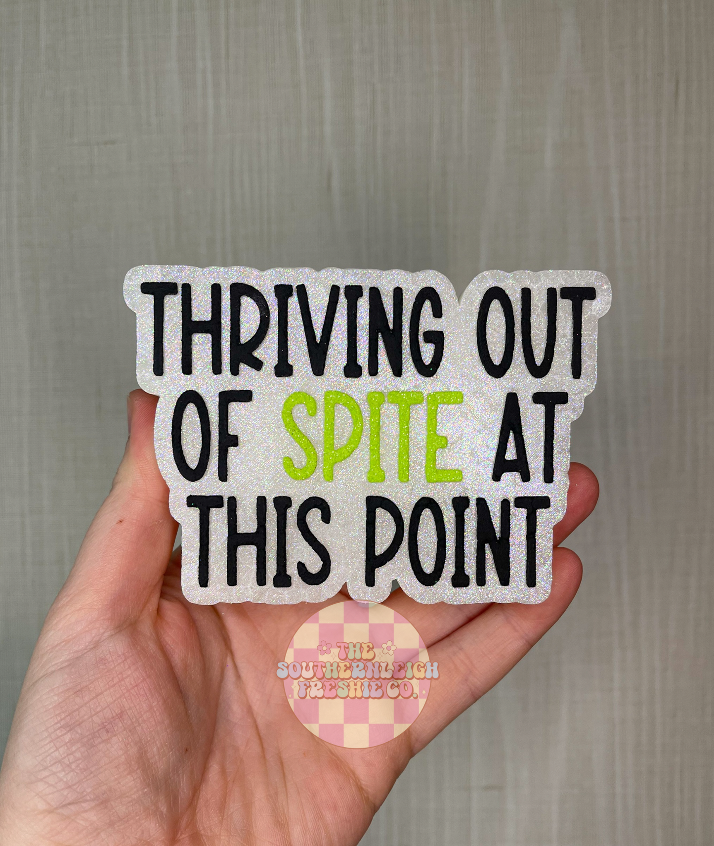 Thriving out of spite