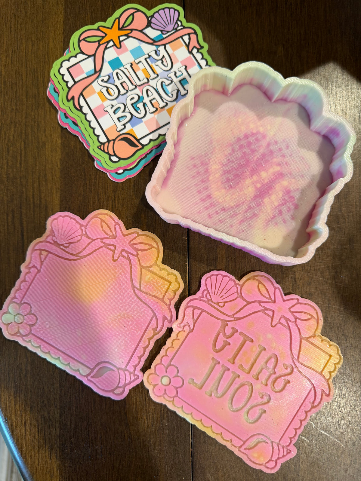 Natollie base, inserts, & cardstock