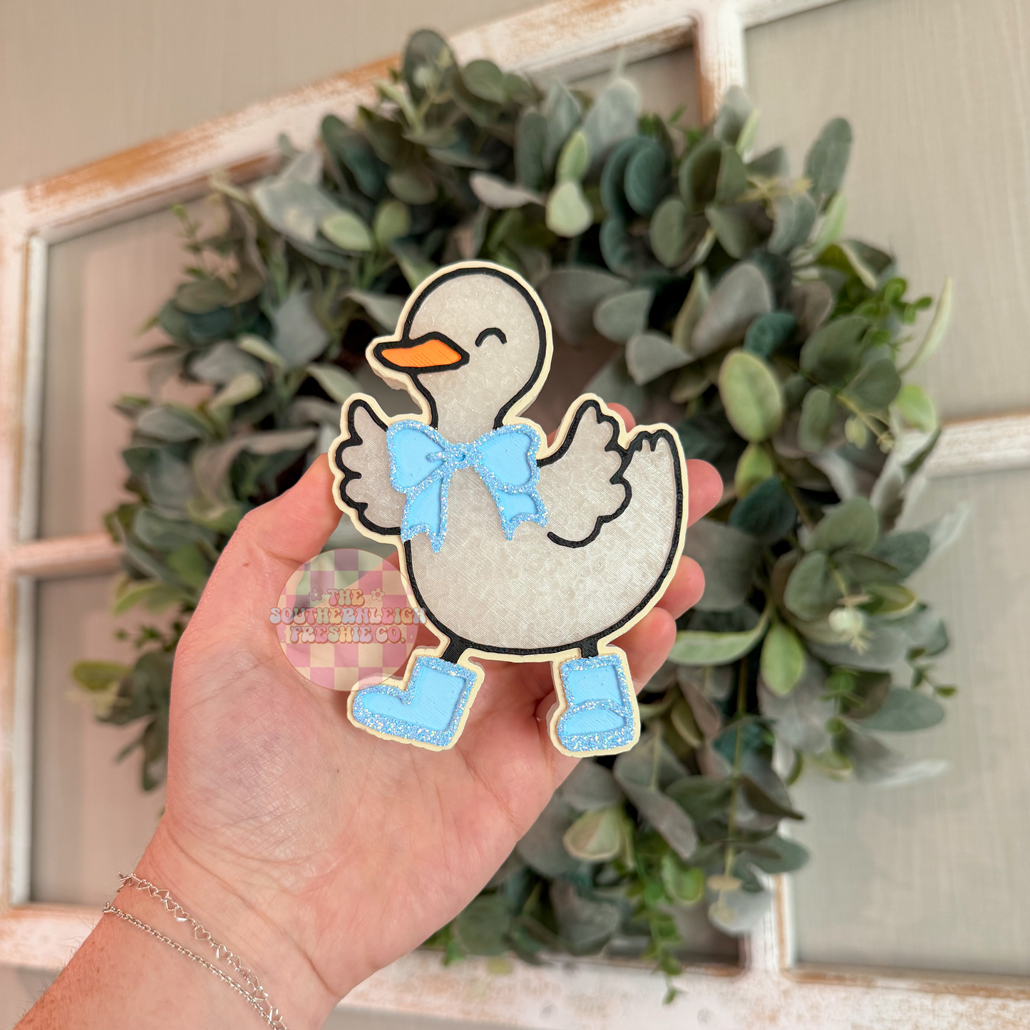 Goose with Bow