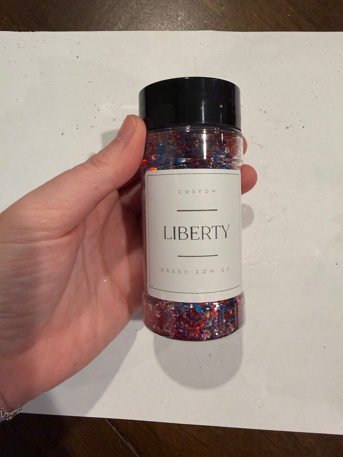 Sassy Cow- Liberty (chunky)