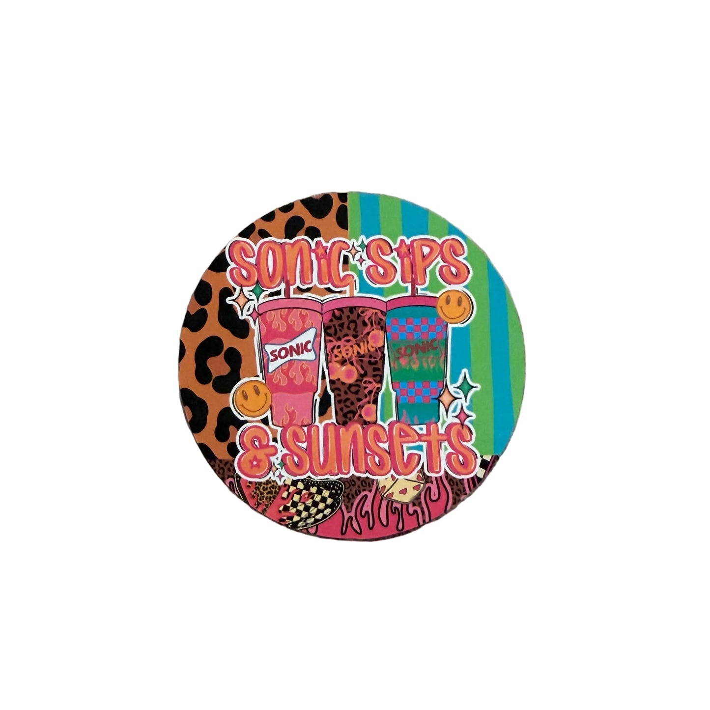 Sonic Sips (cheetah)