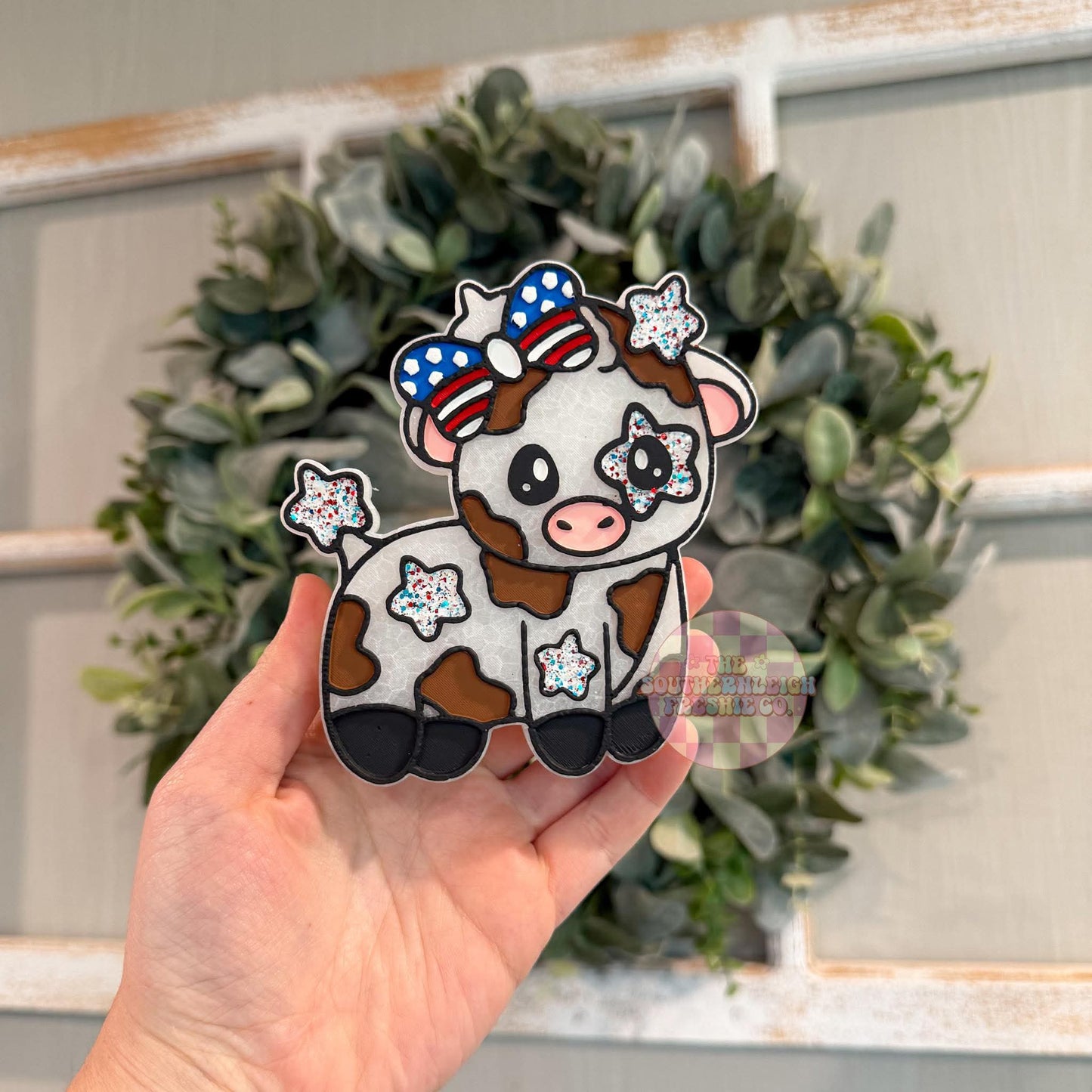 Patriotic Cow