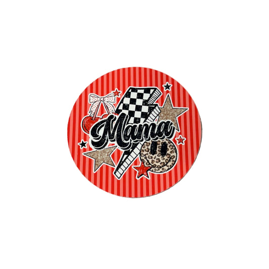Checkered Bolt Mama