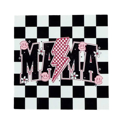 Pink Smiley Mama