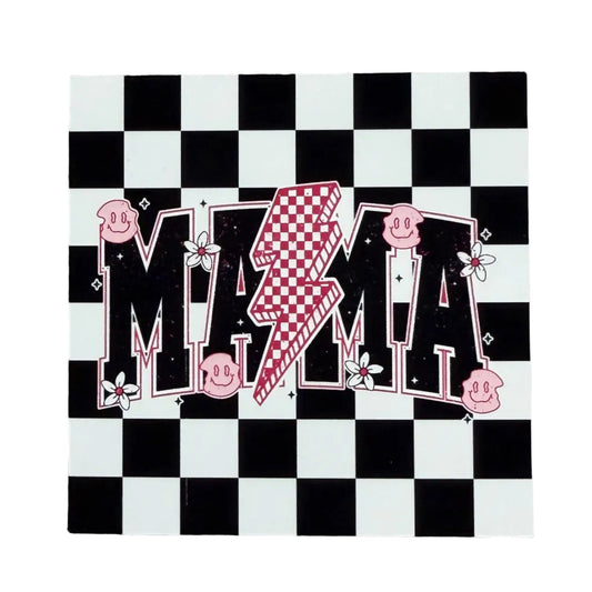 Pink Smiley Mama