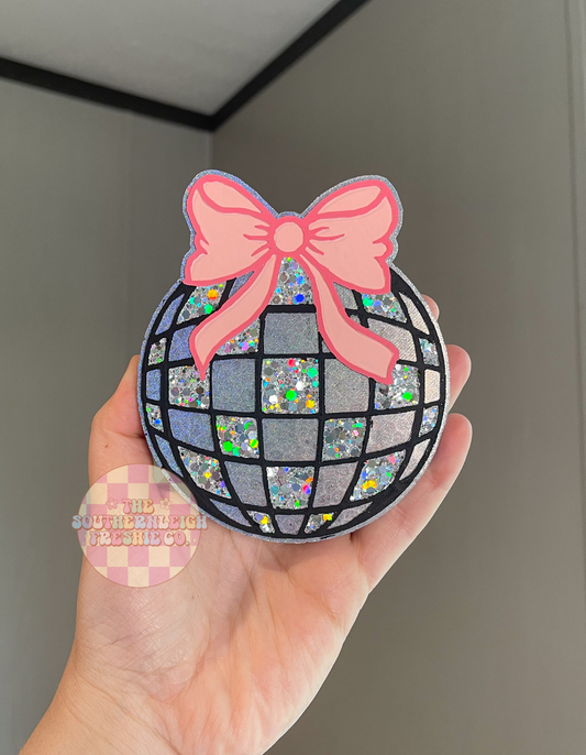Disco Ball w Bow