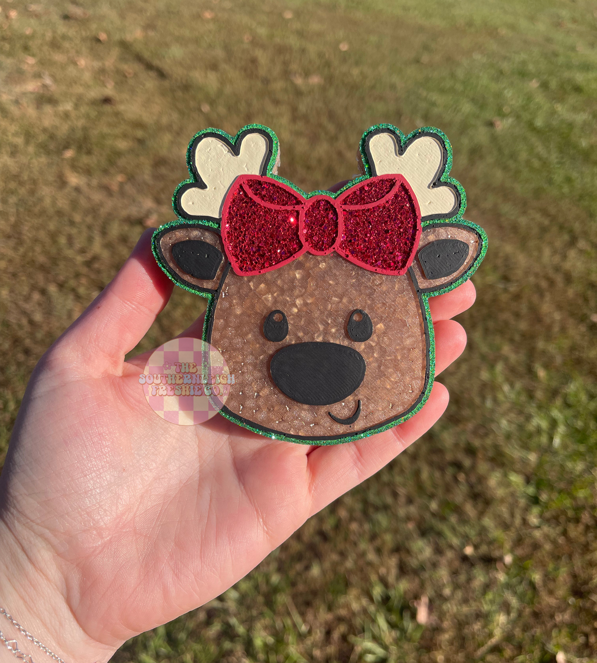 Reindeer with Bow