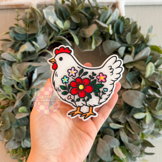 Floral Chicken