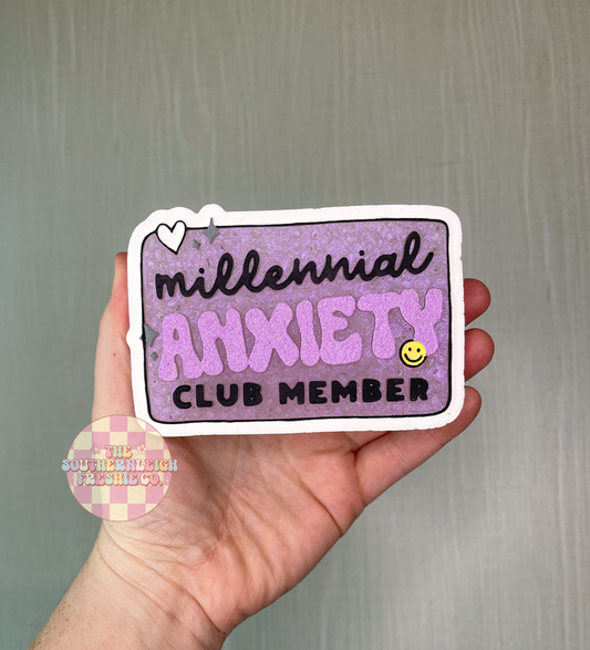 Millennial Anxiety Club Member