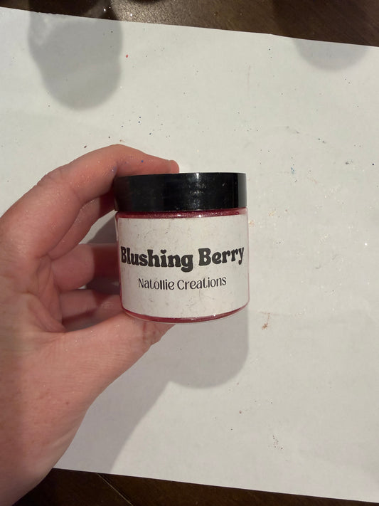 Natollie Creations Mica- blushing berry