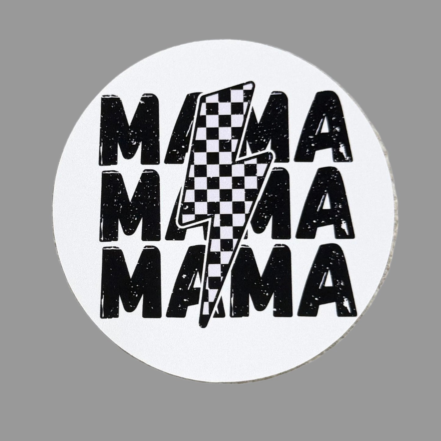 Mama w Checkered Bolt