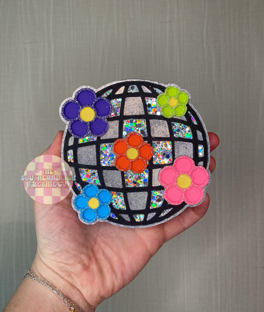 Disco Ball w Flowers
