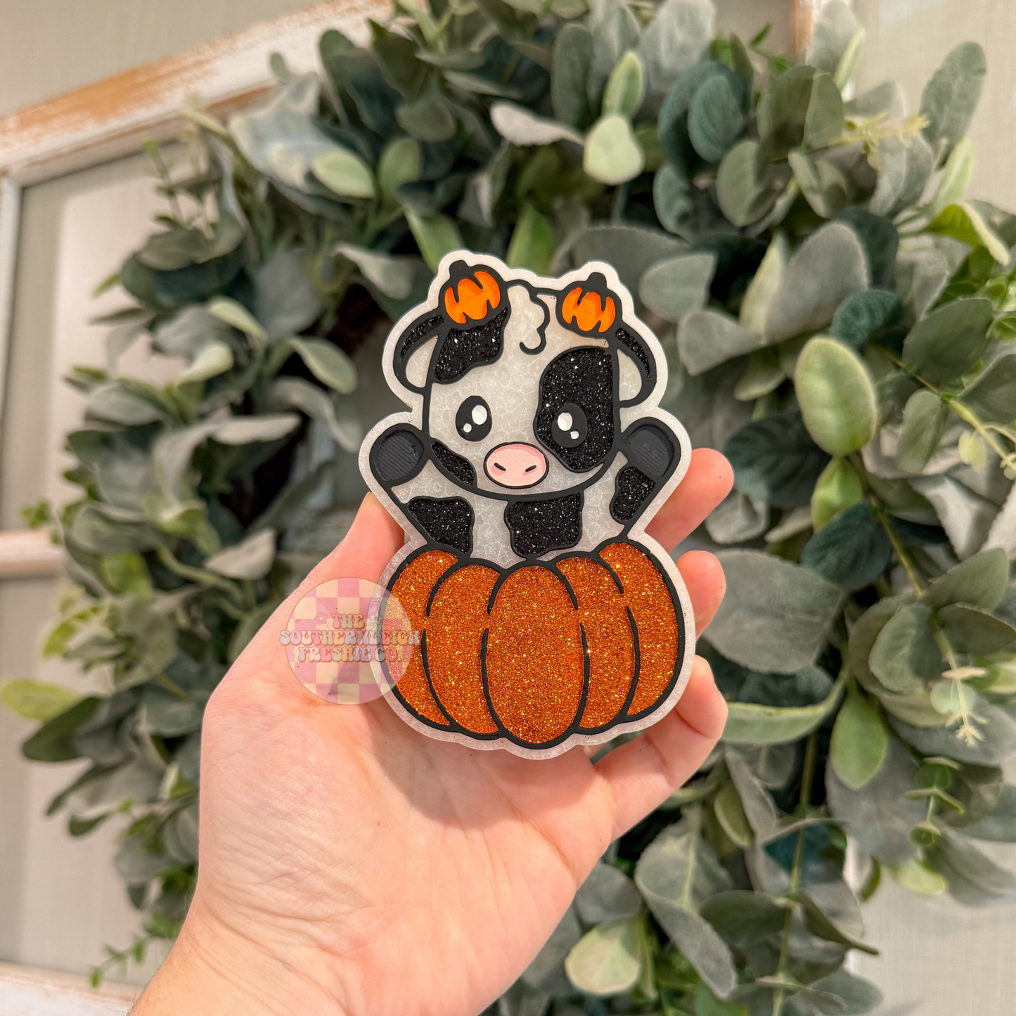 Cow in Pumpkin