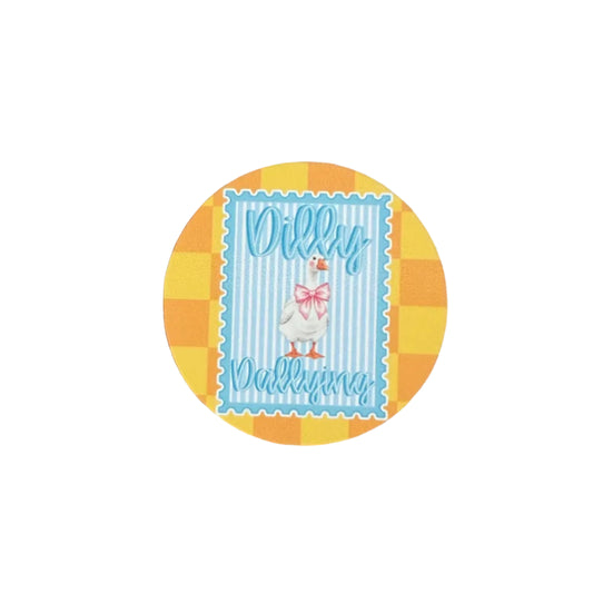 Dilly Dallying (Yellow Checker)