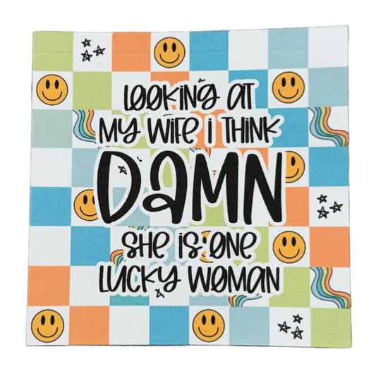 One Lucky Lady (Checkered/Smiley)