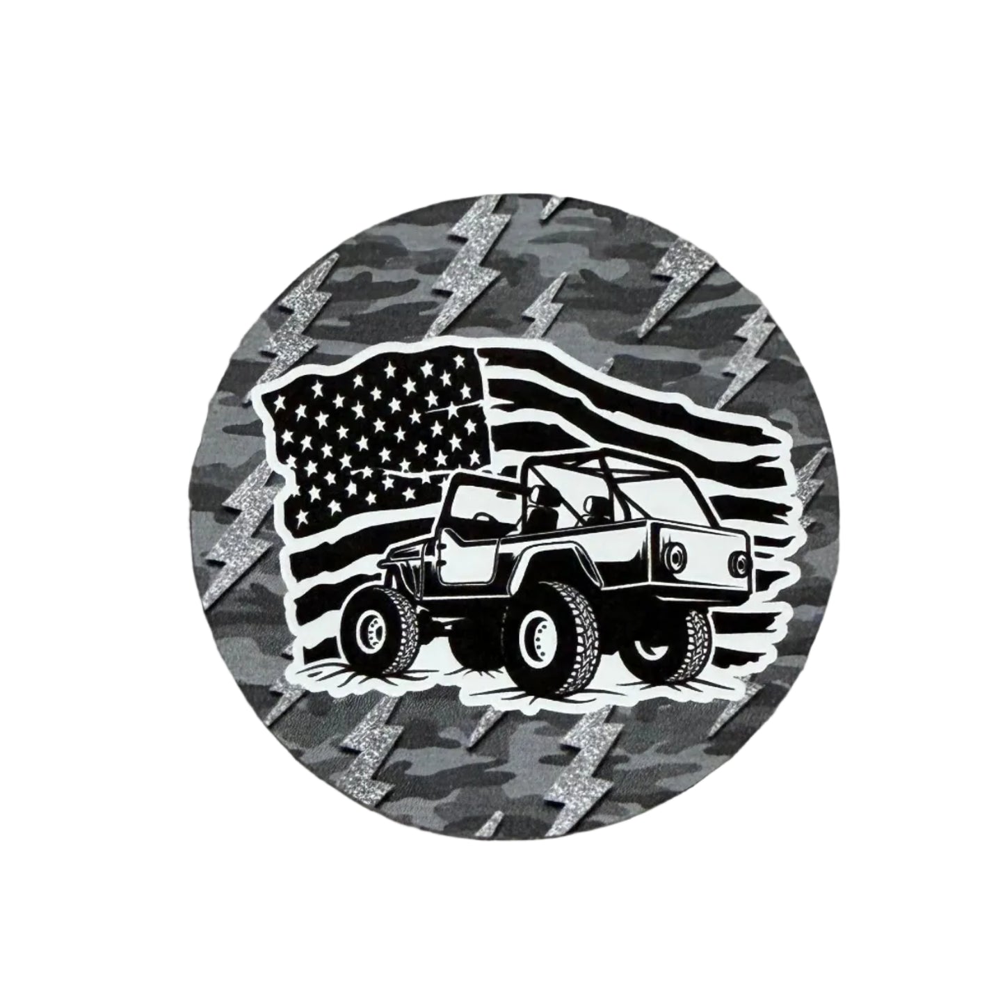 Flag w J E E P