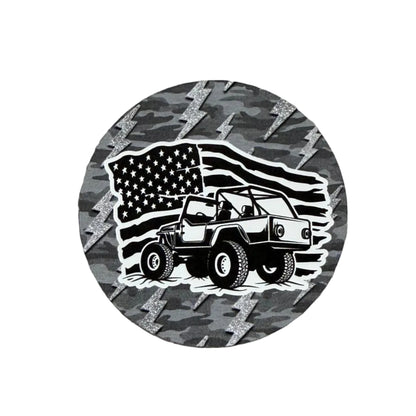 Flag w J E E P