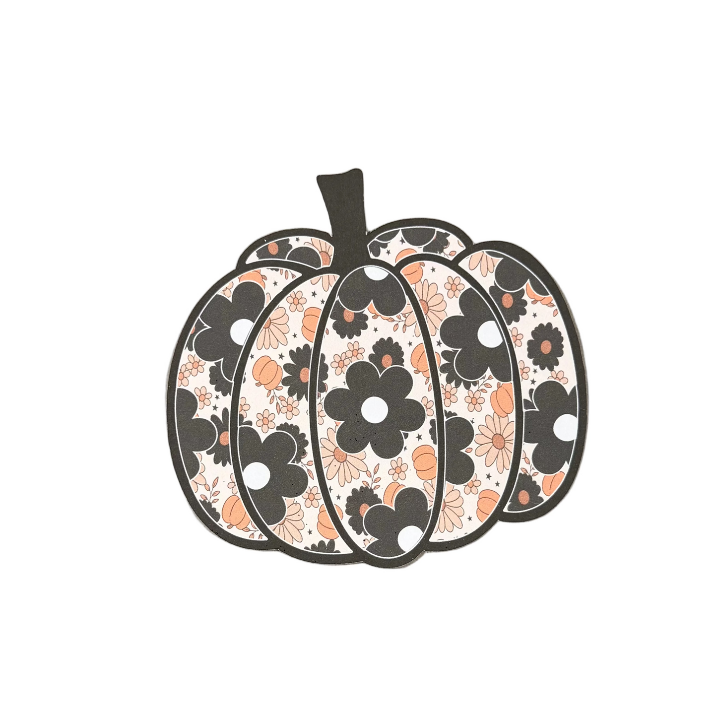 Fall/Halloween Floral Pumpkins