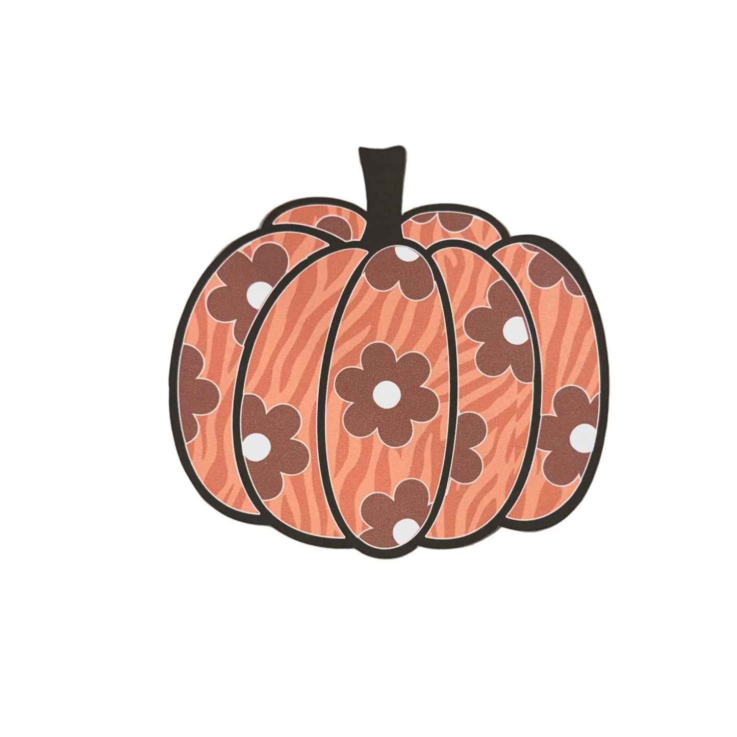 Fall/Halloween Floral Pumpkins