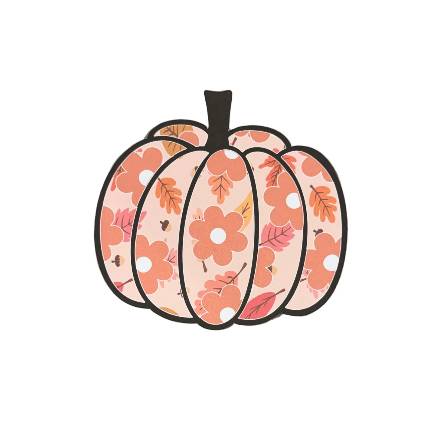 Fall/Halloween Floral Pumpkins