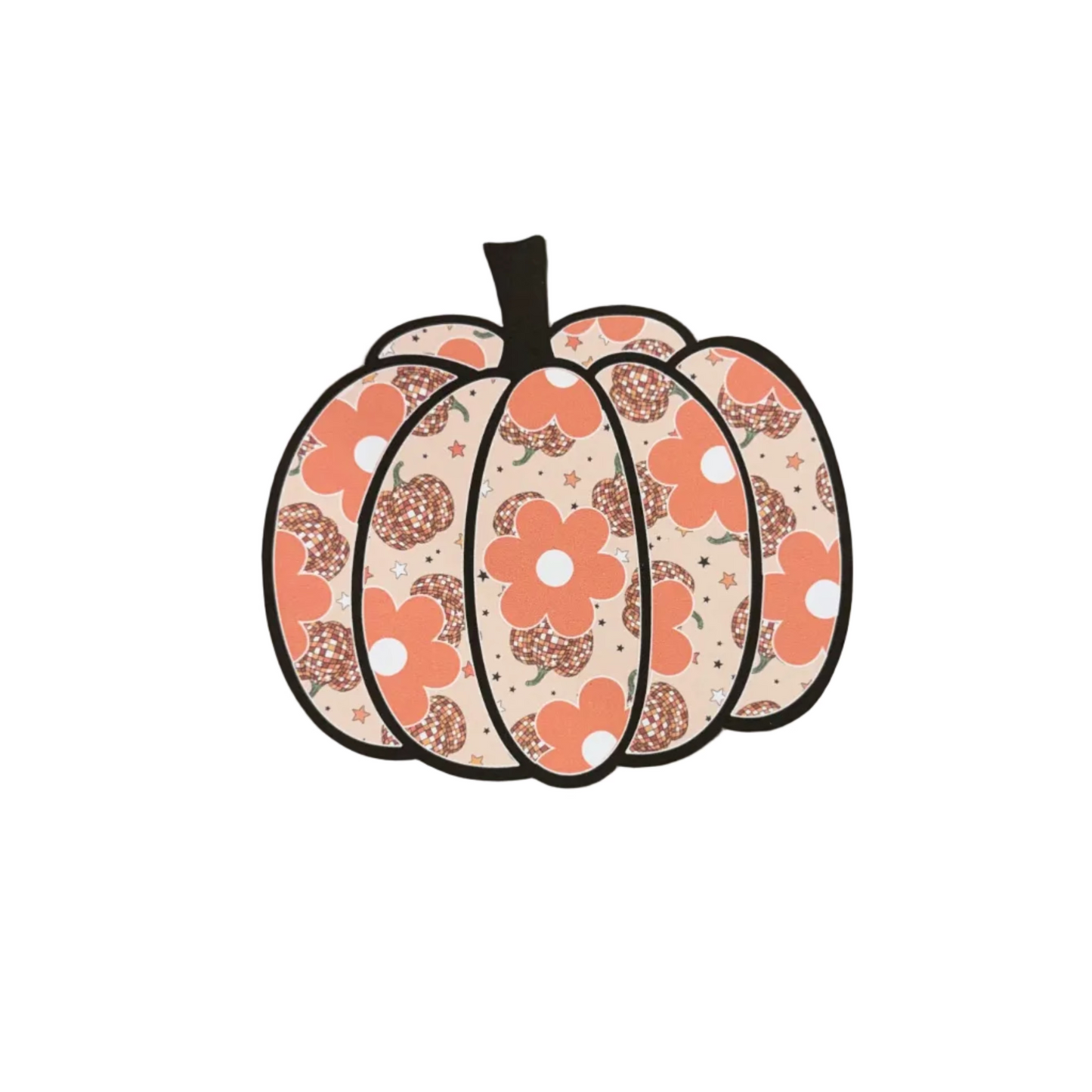 Fall/Halloween Floral Pumpkins