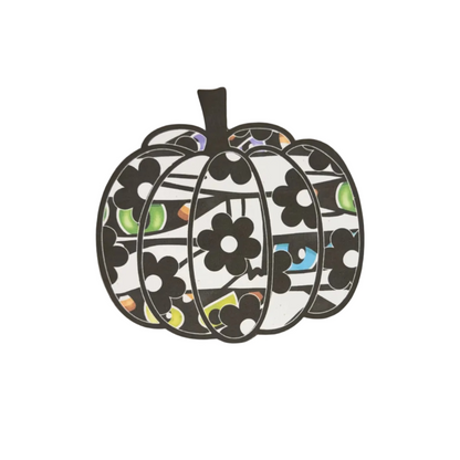 Fall/Halloween Floral Pumpkins