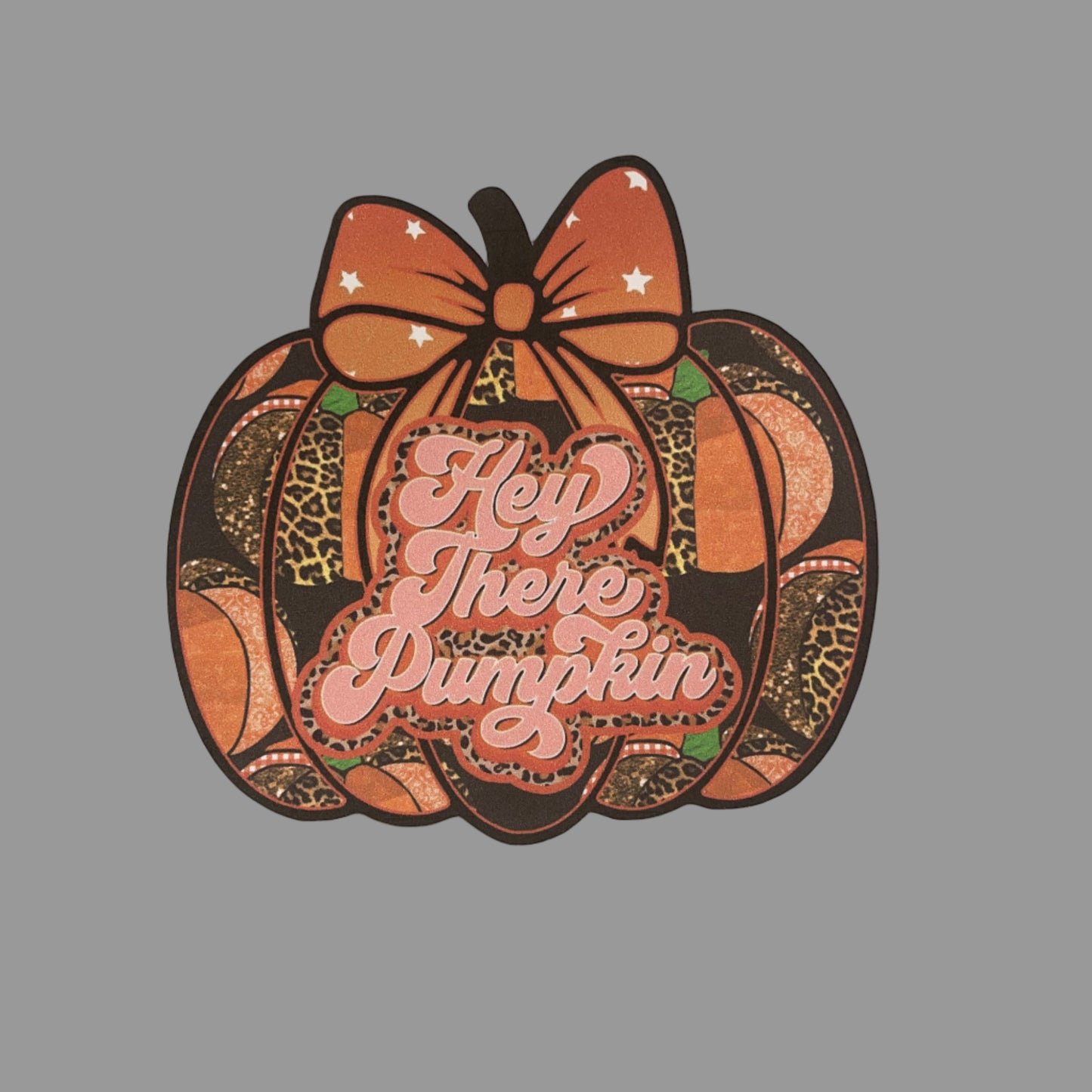 Hey There Pumpkin (Glitter/Cheetah Pumpkins)