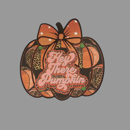 Hey There Pumpkin (Glitter/Cheetah Pumpkins)