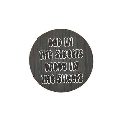Dad in the Streets (Gray/Black)