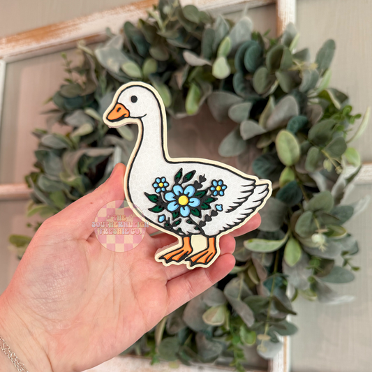 Floral Goose