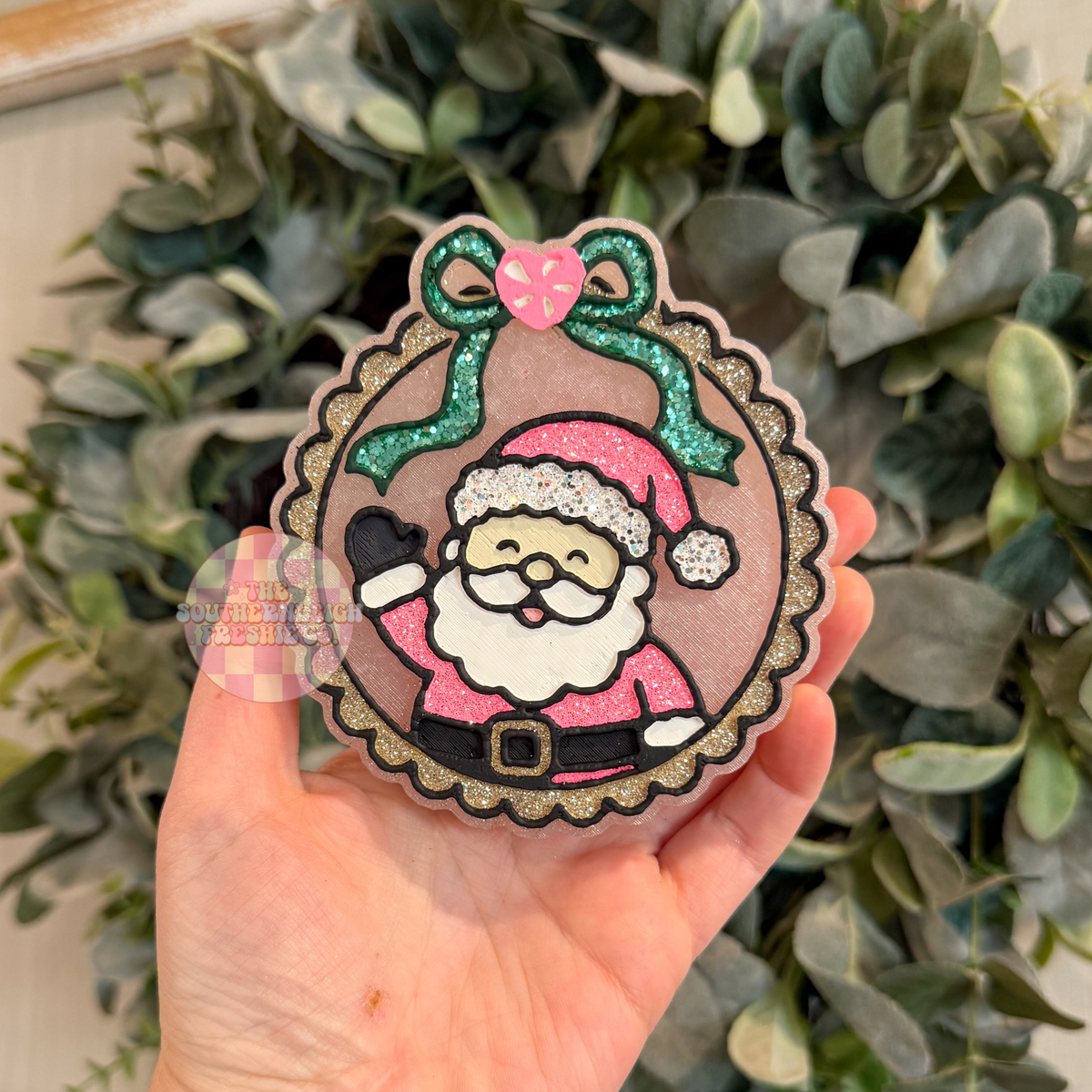 Waving Santa