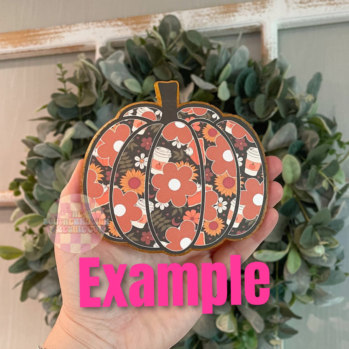 Fall/Halloween Floral Pumpkins